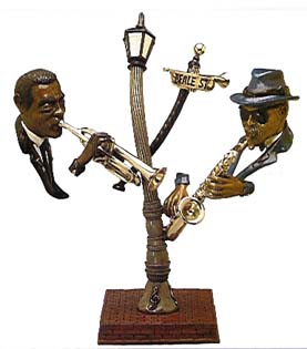 Paul Wegner - Memphis Midnight - Limited Edition Bronze Sculpture