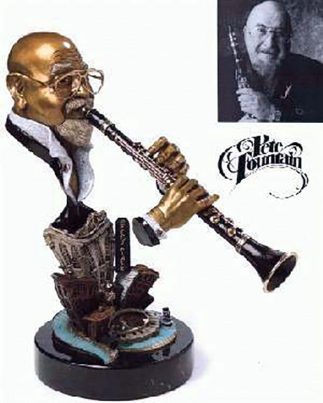 Paul Wegner - Mr. New Orleans (Pete Fountain) - Limited Edition Bronze Sculpture