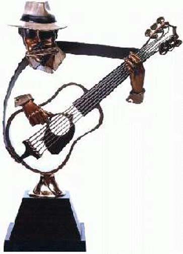Paul Wegner - Royal Blues - Limited Edition Bronze Sculpture