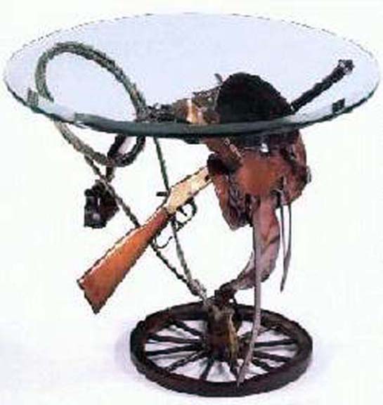 Paul Wegner - Saddle Down (Table) - Limited Edition Bronze Sculpture