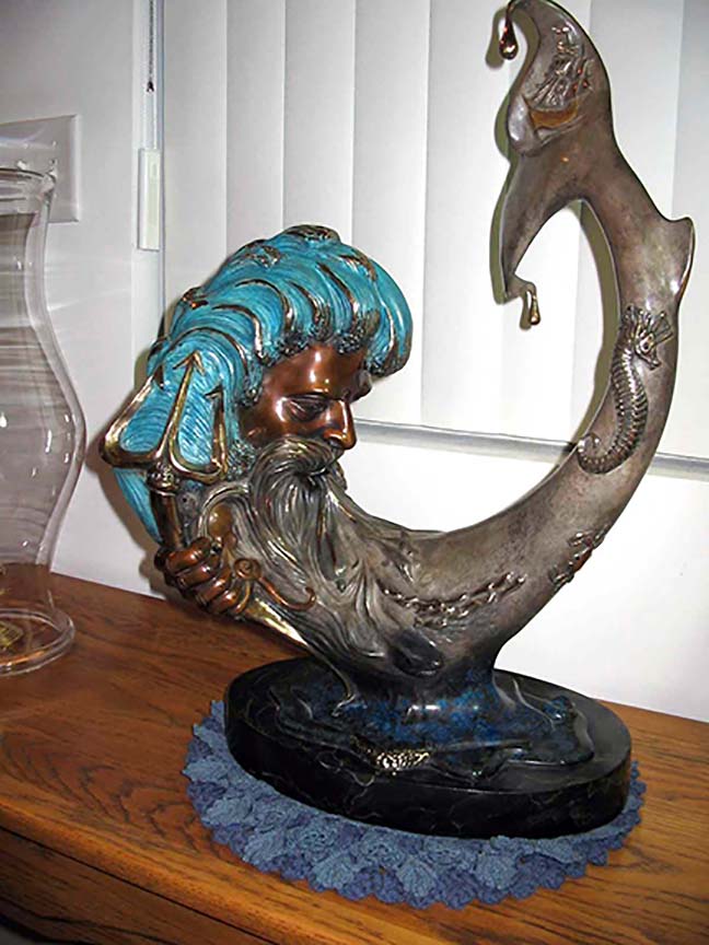 Paul Wegner - Triton - Limited Edition Bronze Sculpture