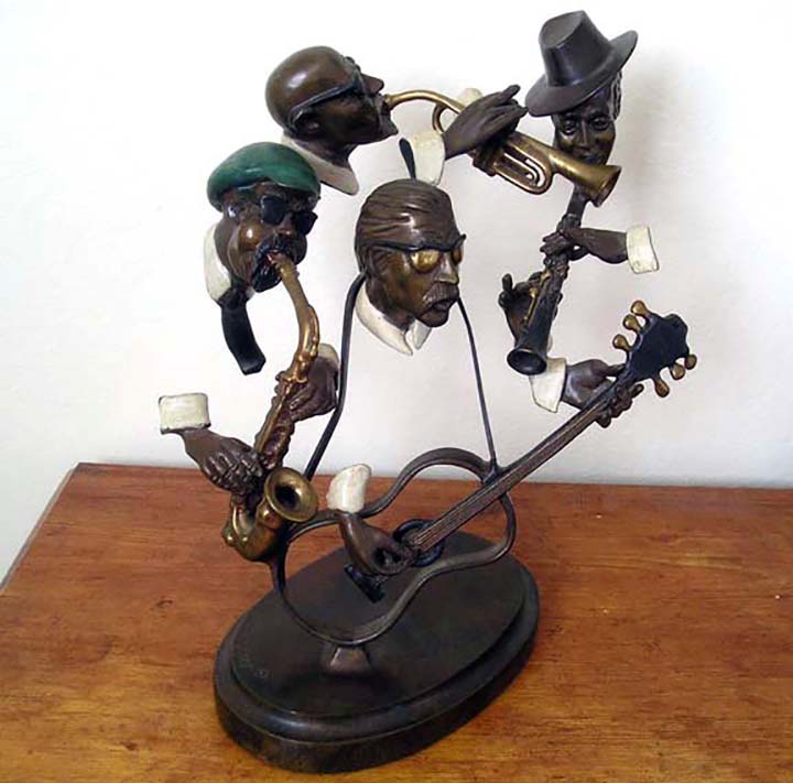 Paul Wegner - One 'Mo Time - Limited Edition Bronze Sculpture