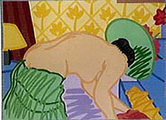 Tom Wesselmann - 1960 Judy Trying On Clothes - Limited Edition Silkscreen