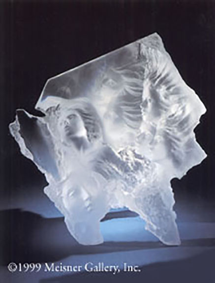 Michael Wilkinson - Atlanteans II Odyssey - Limited Edition Acrylic Sculpture