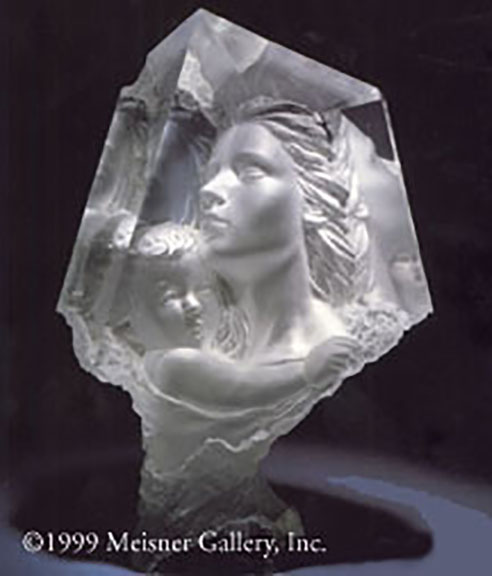 Michael Wilkinson - Haven II Morning Light - Limited Edition Acrylic Sculpture