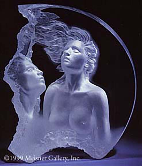 Michael Wilkinson - Moonscape II Aria - Limited Edition Acrylic Sculpture