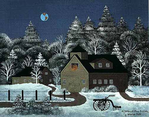Jane Wooster Scott - A Different Place Entirely - Limited Edition Lithograph