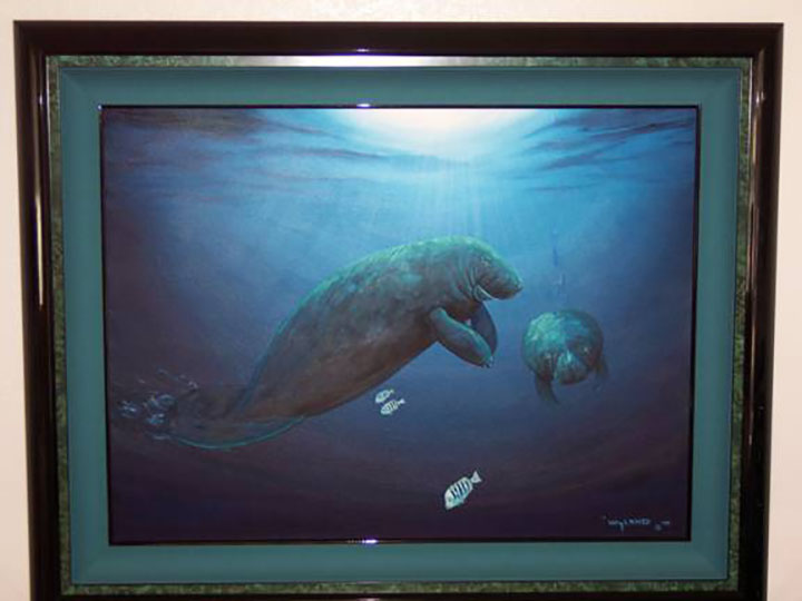 Wyland - Untitled - Original Painting - Oil