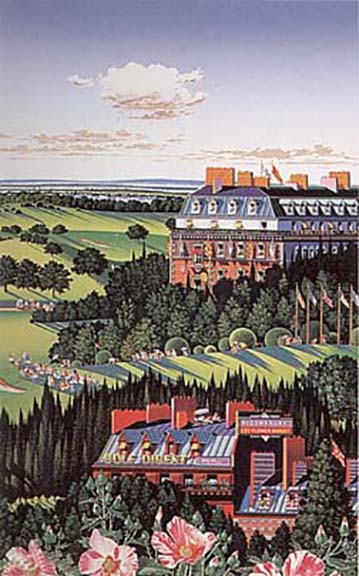 Hiro Yamagata - Country Club - Limited Edition Serigraph
