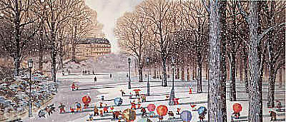 Hiro Yamagata - Father and Son's - Limited Edition Serigraph