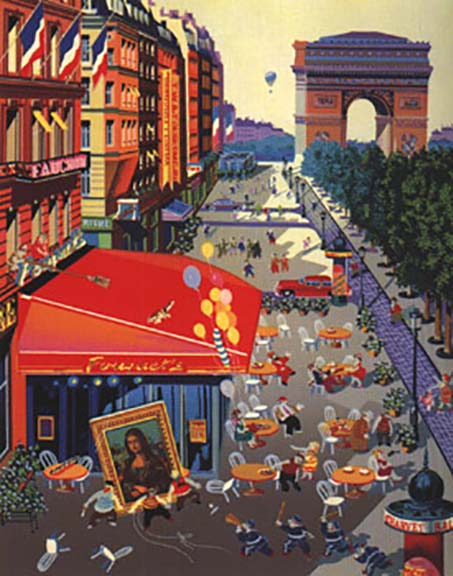 Hiro Yamagata - Four Cities Suite - Limited Edition Serigraph