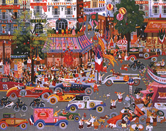 Hiro Yamagata - Grand Prix - Limited Edition Serigraph