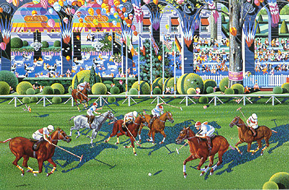 Hiro Yamagata - Polo - Limited Edition Serigraph
