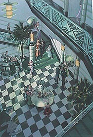 Michael Young - Intermission - Limited Edition Serigraph