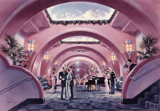 Michael Young - Mezzanine - Limited Edition Lithograph