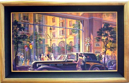 Michael Young - Caddy Corner - Original Painting
