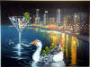 michael godard original Acrylic on Canvas Grey Goose