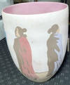 rc gorman ceramic vase