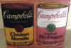 steve kaufman Campbells soup cans
