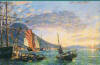 Stobart Hong Kong A View of the Harbor and Victoria Peak at Sunset in 1870