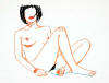Wesselmann Sitting Nude